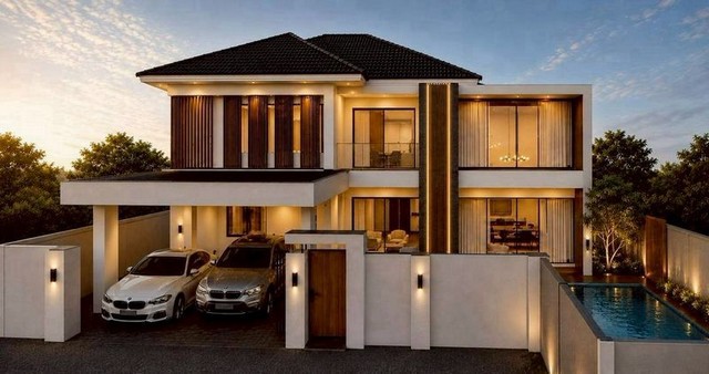 พูลวิลล่า รีโนเวทใหม่ ทำเลศักยภาพ เฟอร์นิเจอร์ Built-in สันกำแพง
